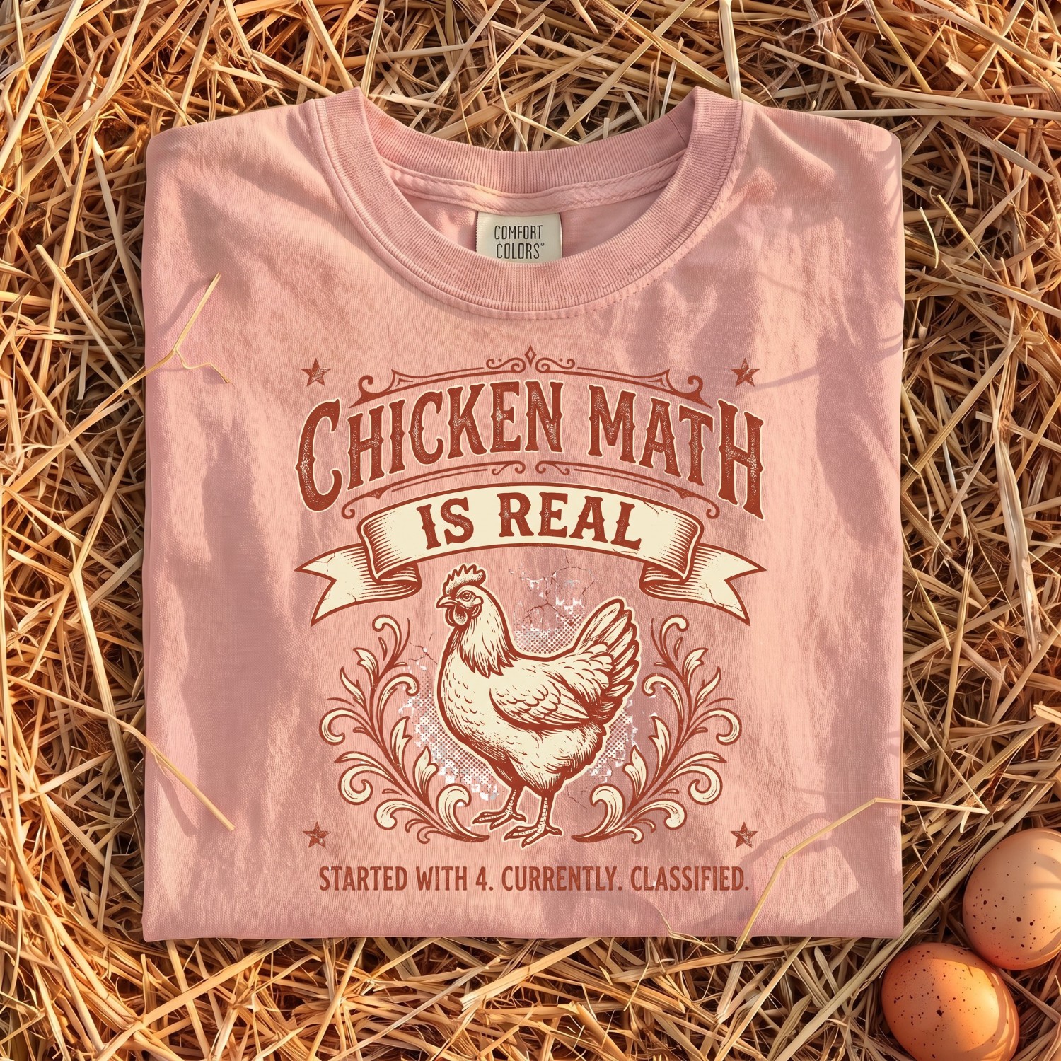Chicken Math Is Real T-Shirt