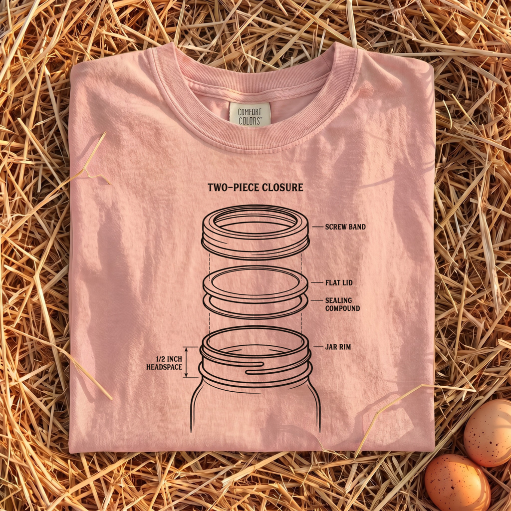 Two-Piece Closure T-Shirt