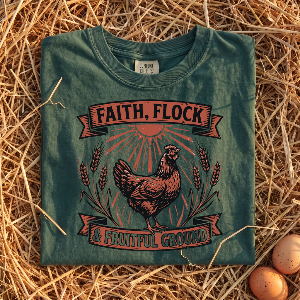 Faith, Flock & Fruitful Ground T-shirt