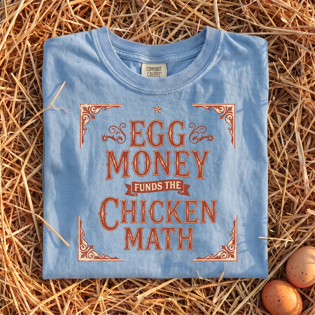 Egg Money Funds The Chicken Math T-Shirt