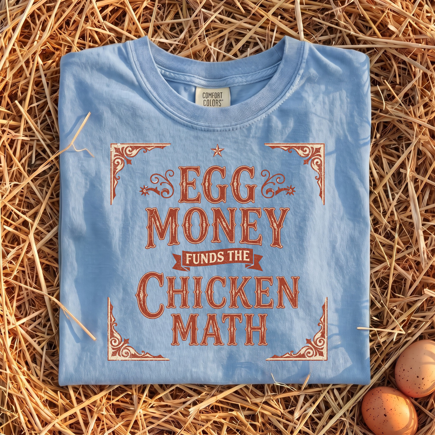 Egg Money Funds The Chicken Math T-Shirt