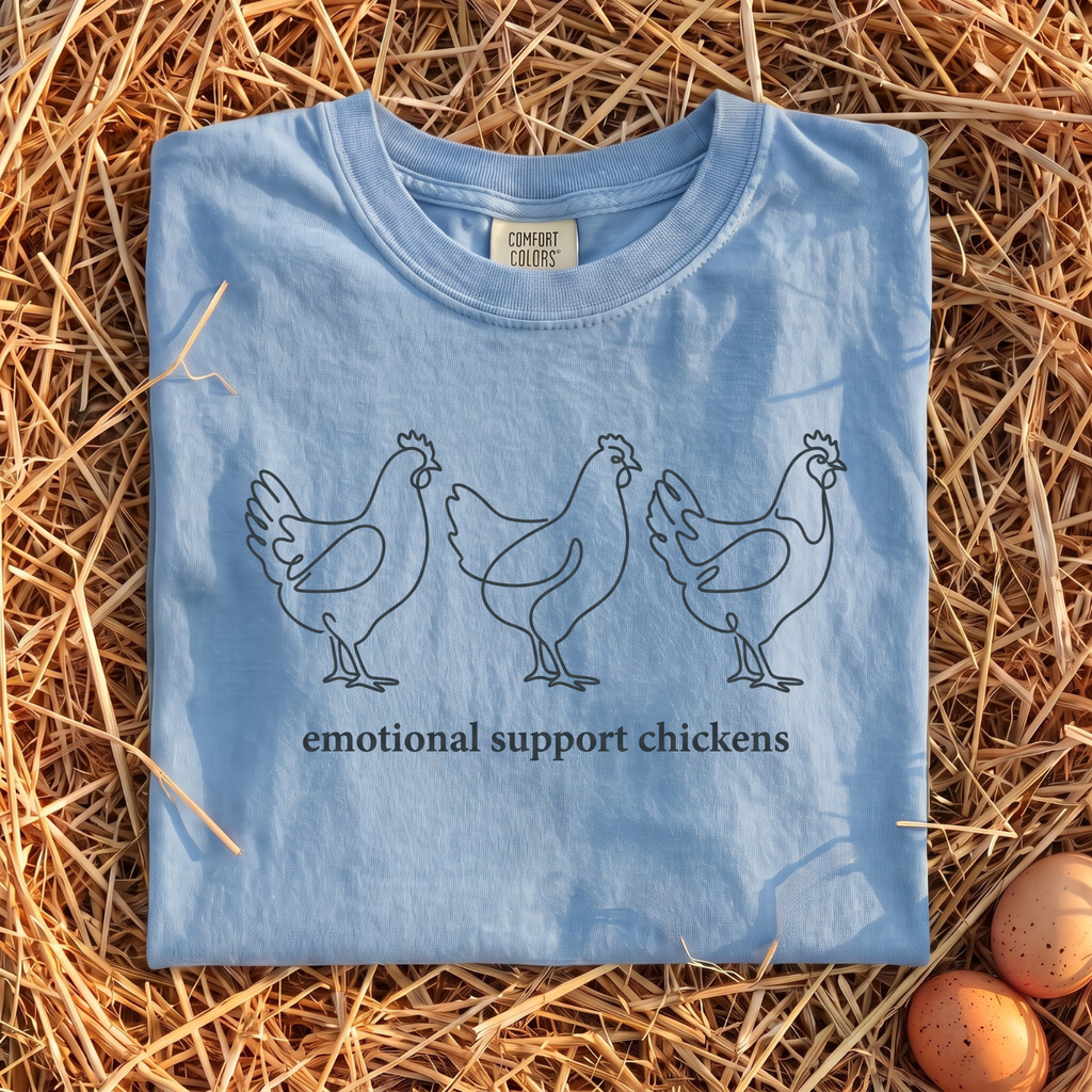 Emotional Support Chickens T-Shirt