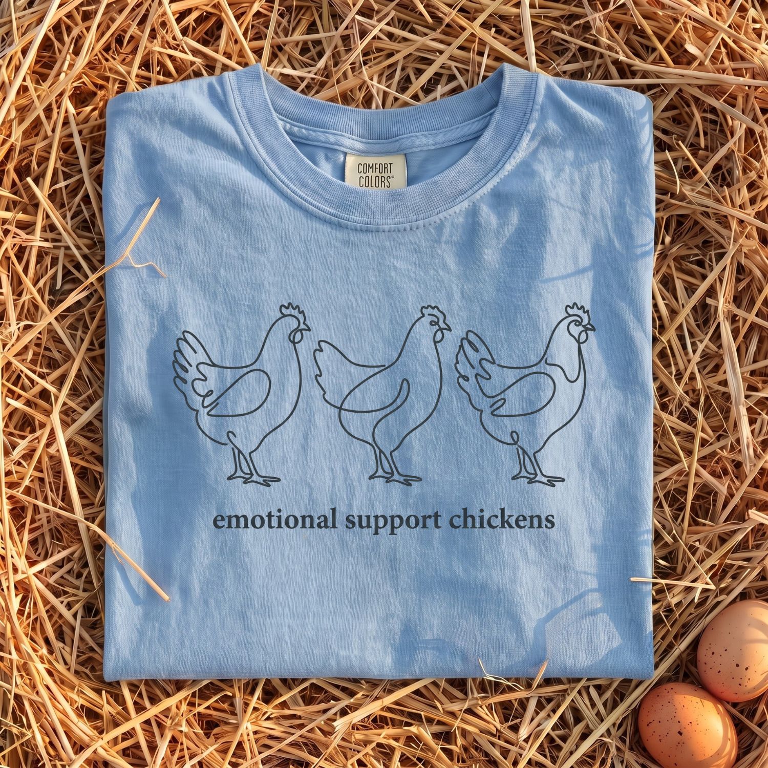Emotional Support Chickens T-Shirt