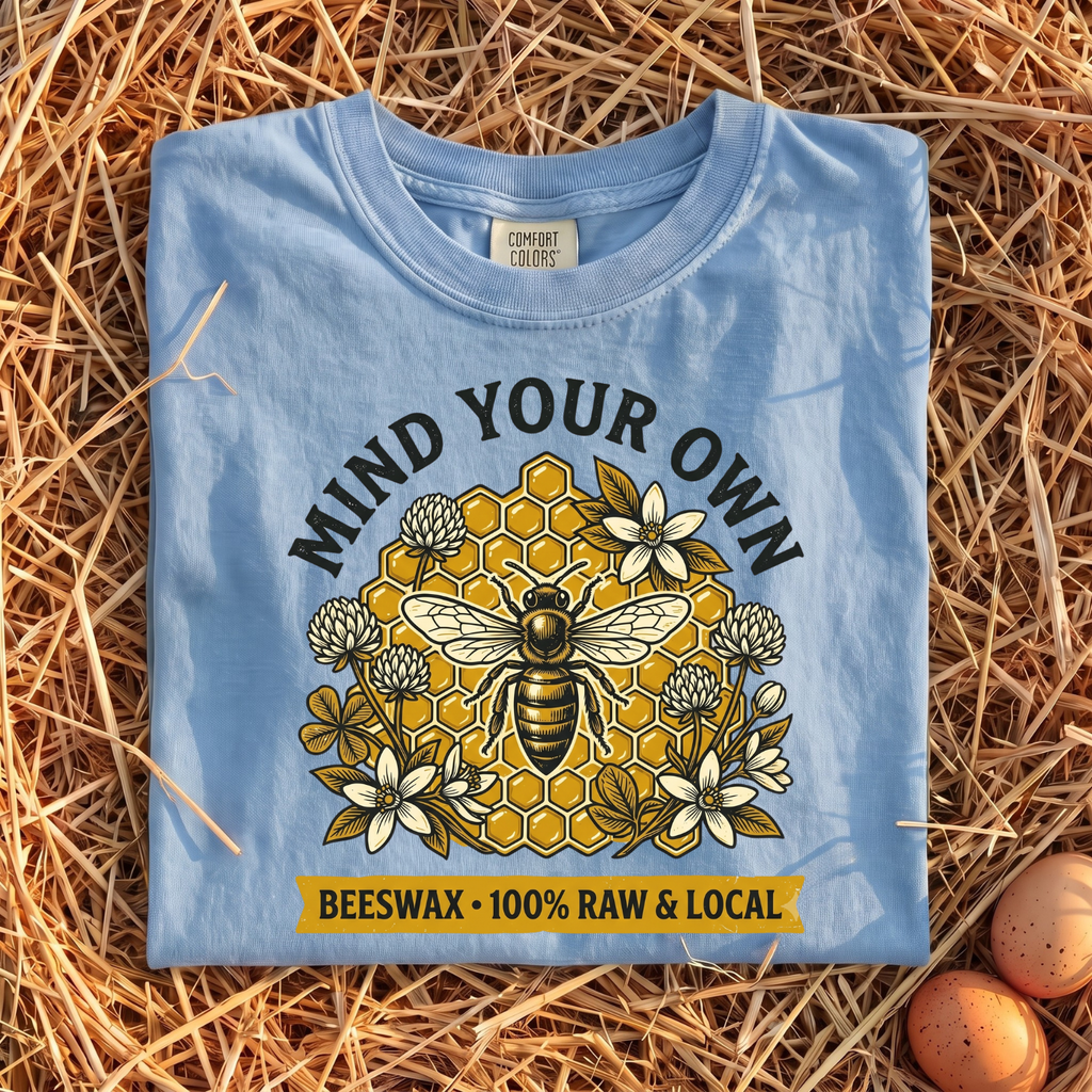 Beeswax 100% Raw & Local T-shirt