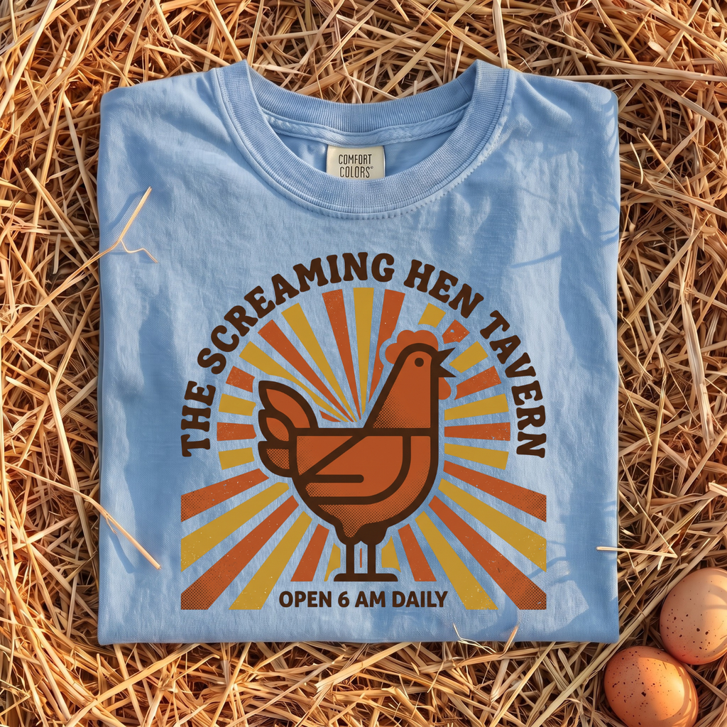 The Screaming Hen Tavern T-Shirt V2 T-Shirt