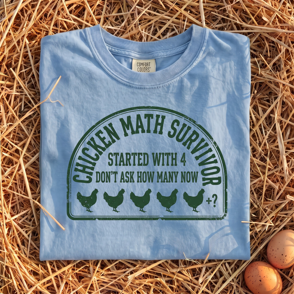 Chicken Math Survivor T-Shirt