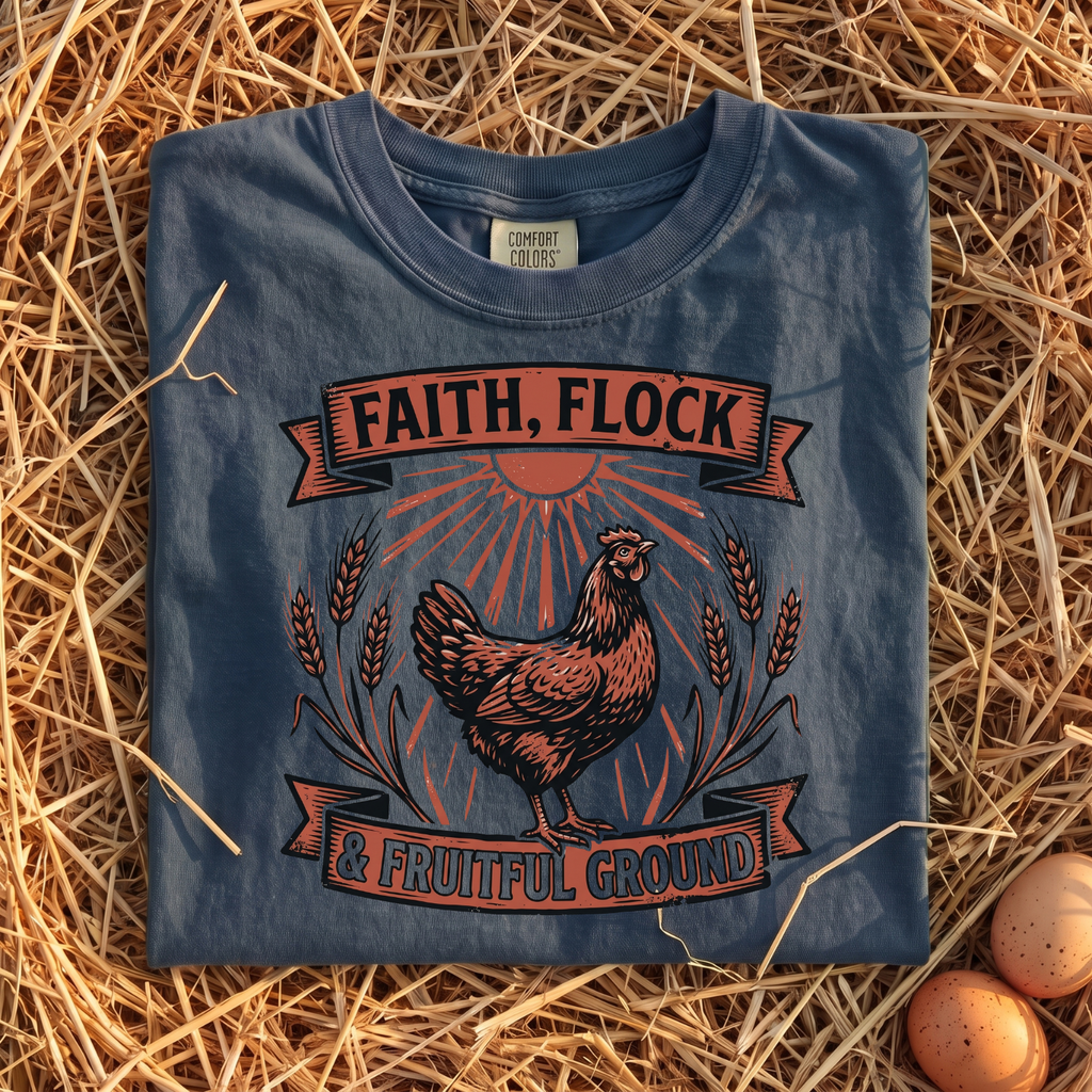 Faith, Flock & Fruitful Ground T-shirt