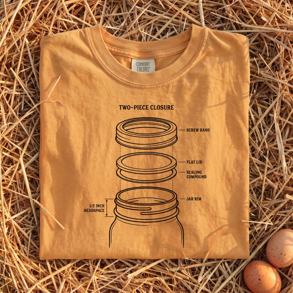 Two-Piece Closure T-Shirt