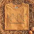 Emotional Support Chickens T-Shirt