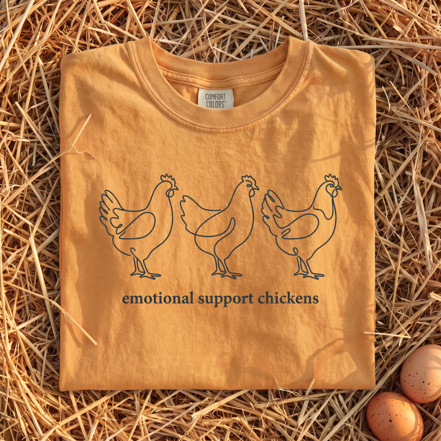 Emotional Support Chickens T-Shirt