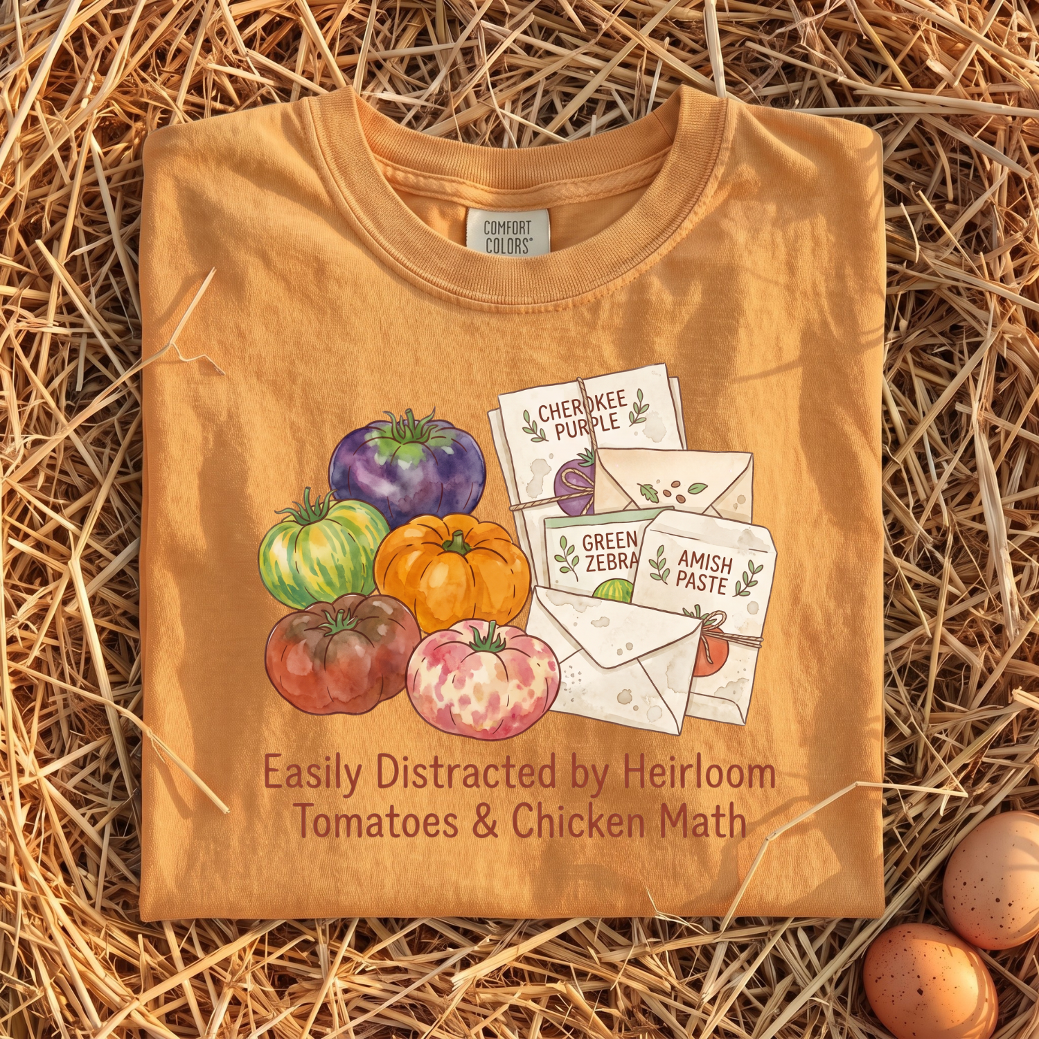 Tomatoes & Chicken Math T-shirt