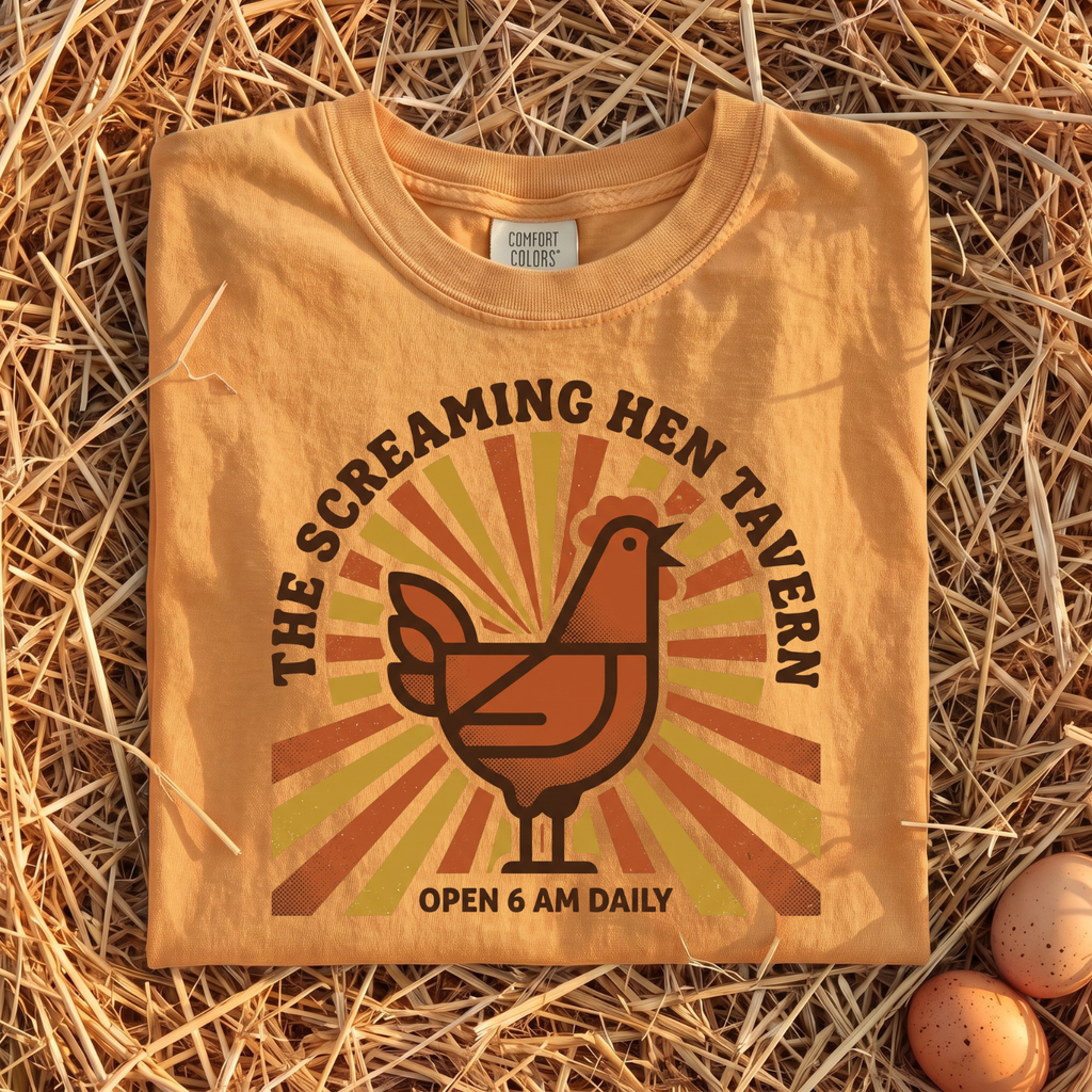 The Screaming Hen Tavern T-Shirt V2 T-Shirt