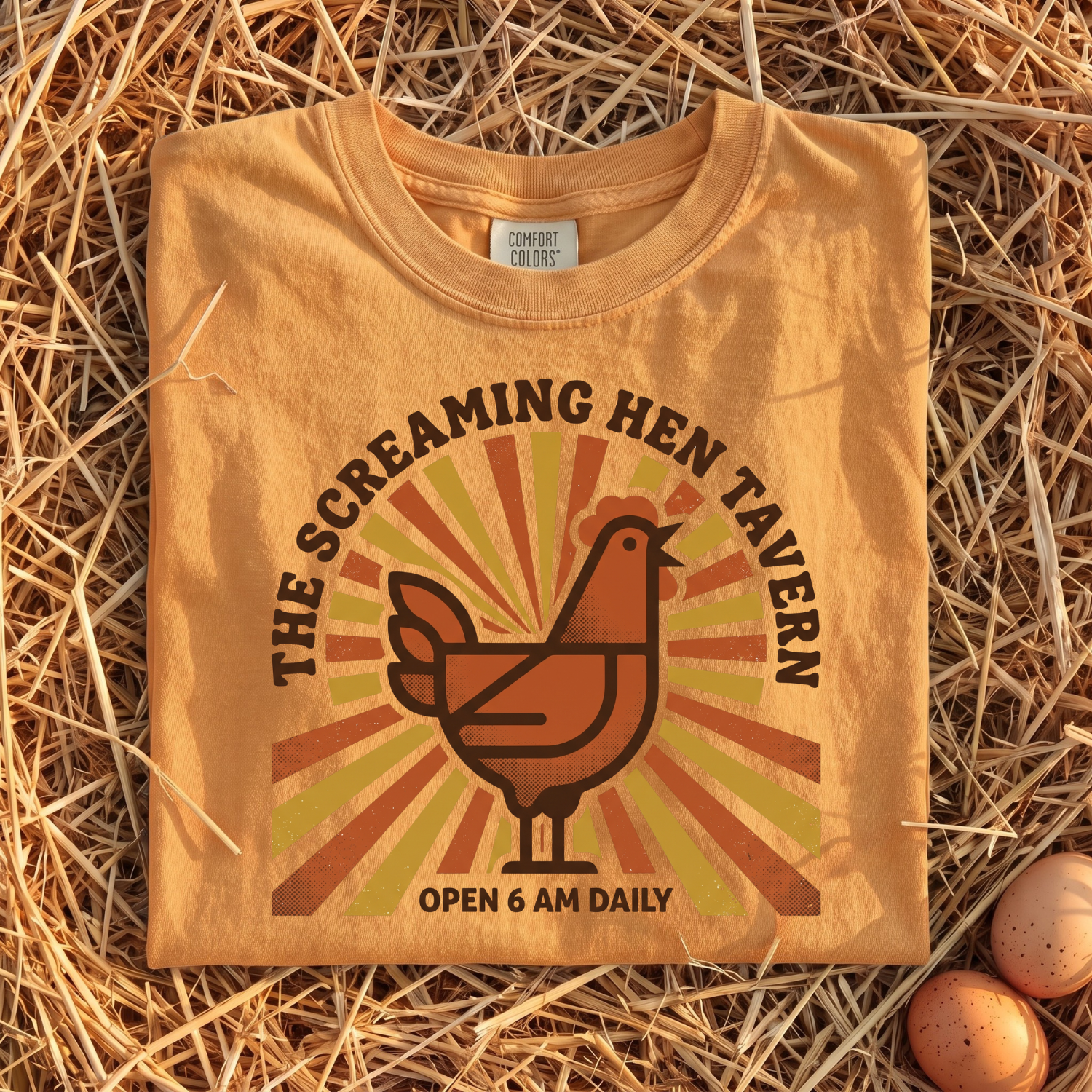 The Screaming Hen Tavern T-Shirt V2 T-Shirt