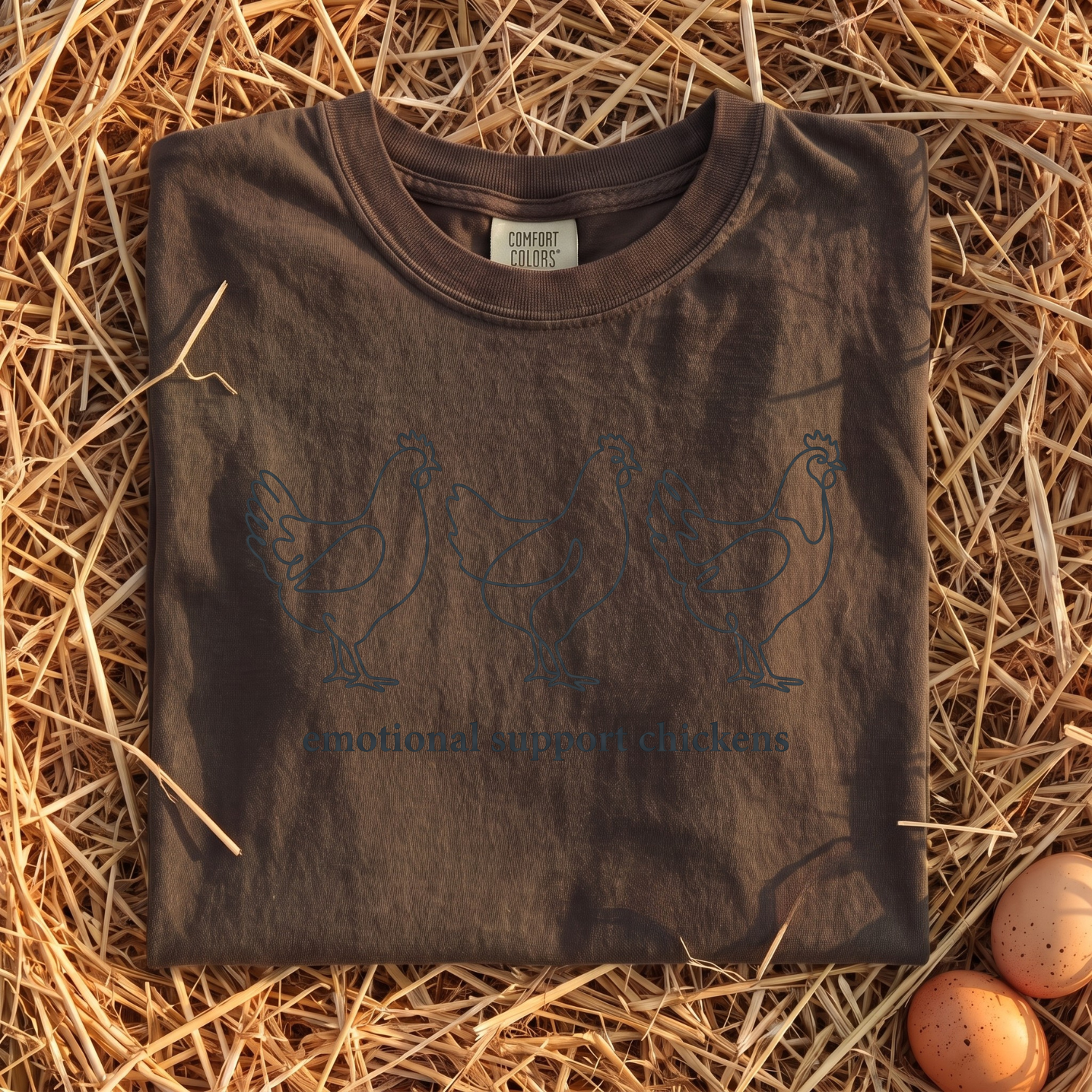 Emotional Support Chickens T-Shirt