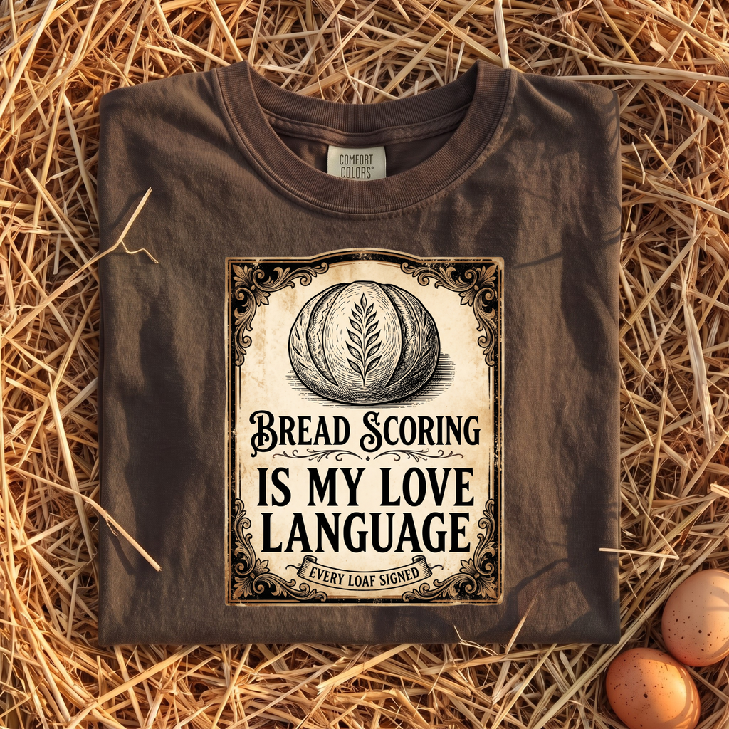 Bread Scoring Is My Love Language T-Shirt