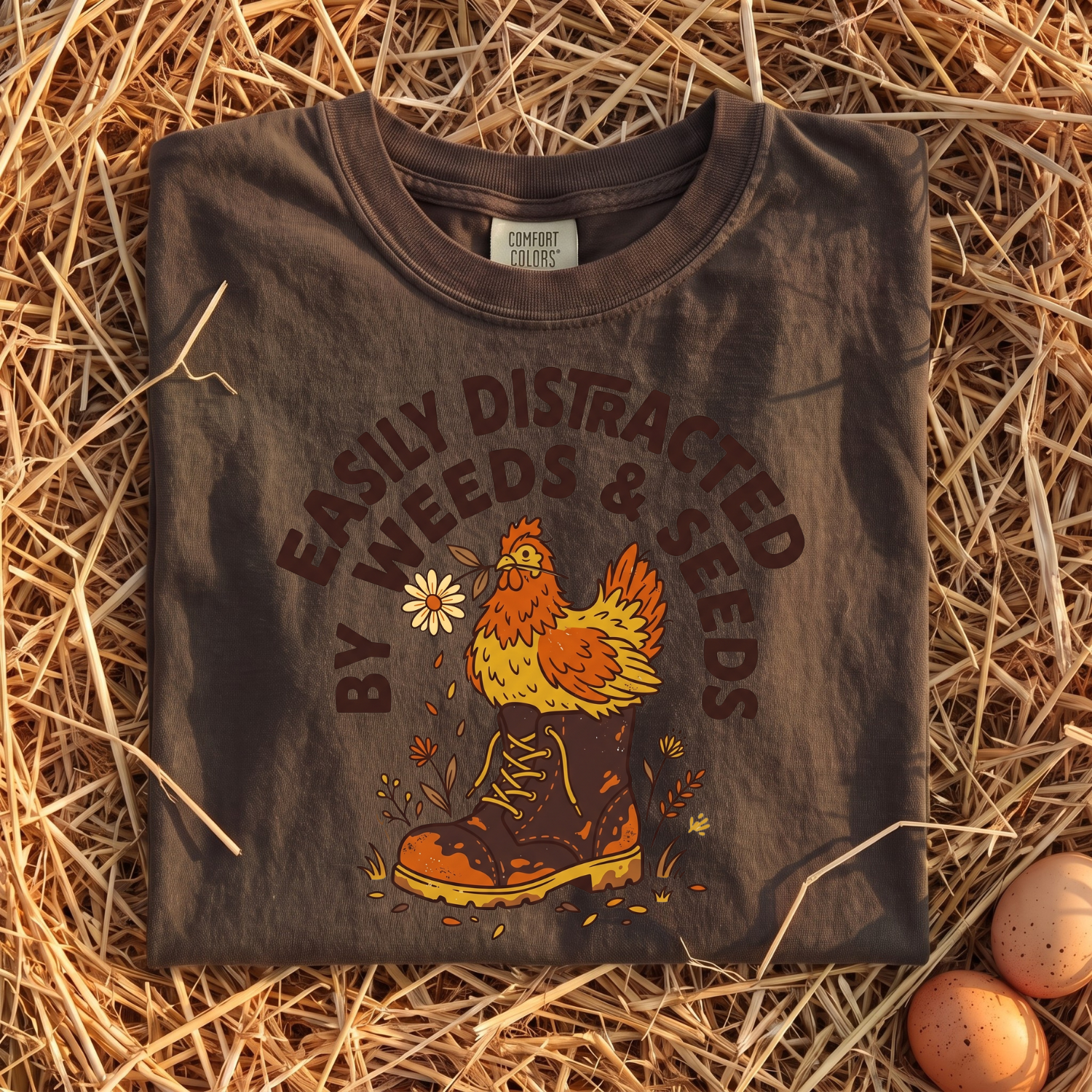 Easily Distracted By Weeds T-shirt