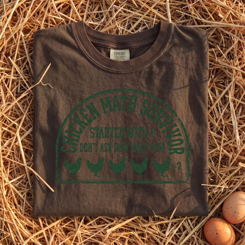 Chicken Math Survivor T-Shirt