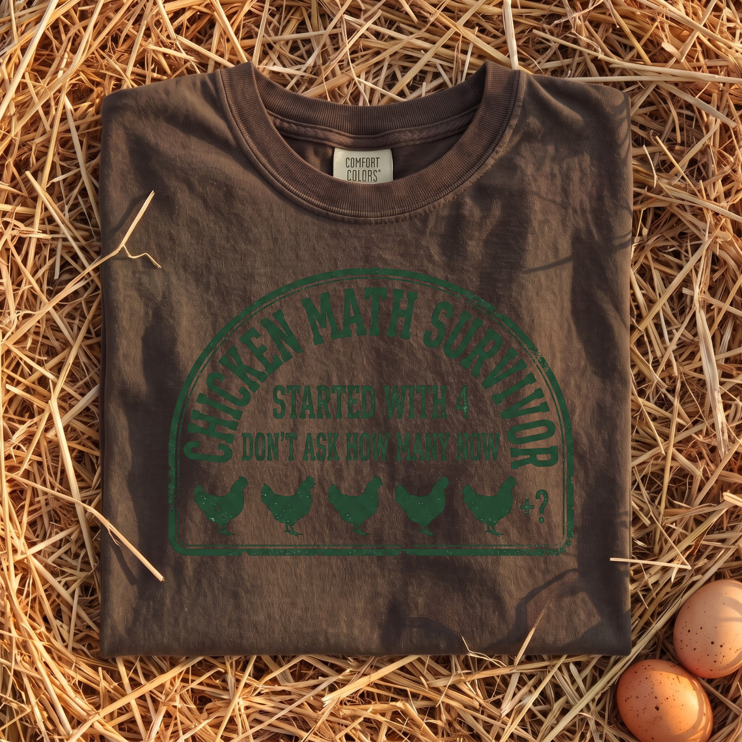 Chicken Math Survivor T-Shirt