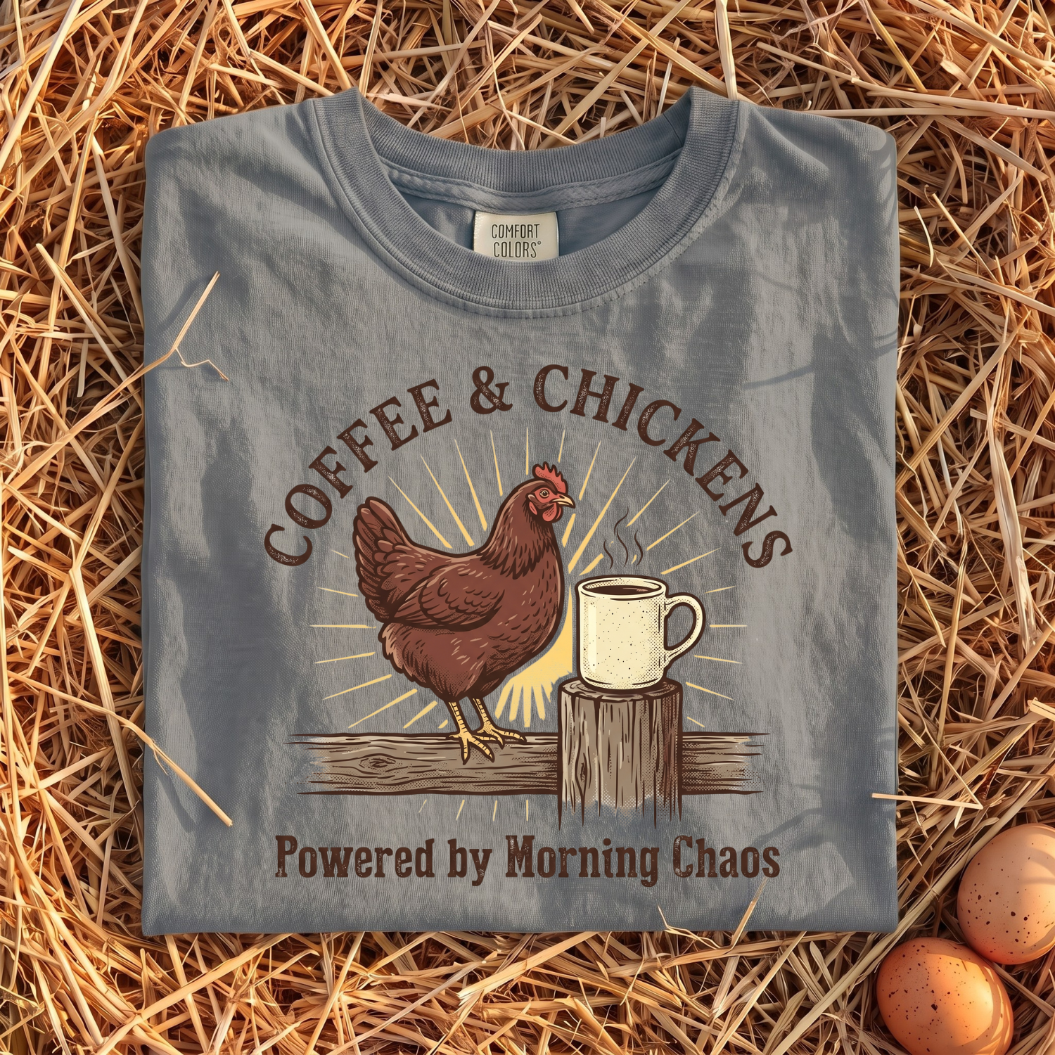 Coffee & Chickens T-shirt