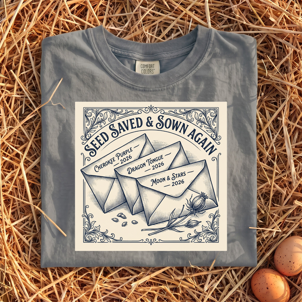 Seed Saved & Sown Again T-Shirt