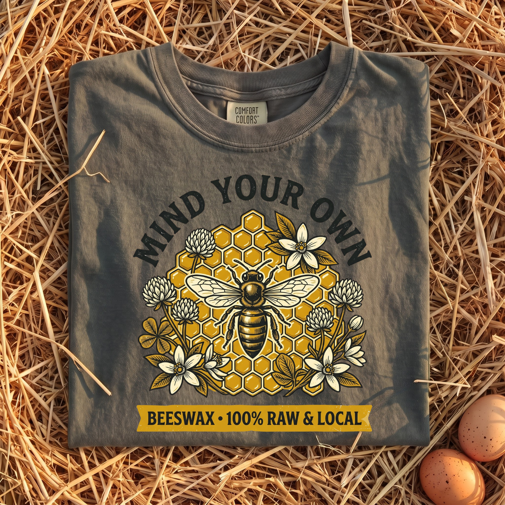 Beeswax 100% Raw & Local T-shirt