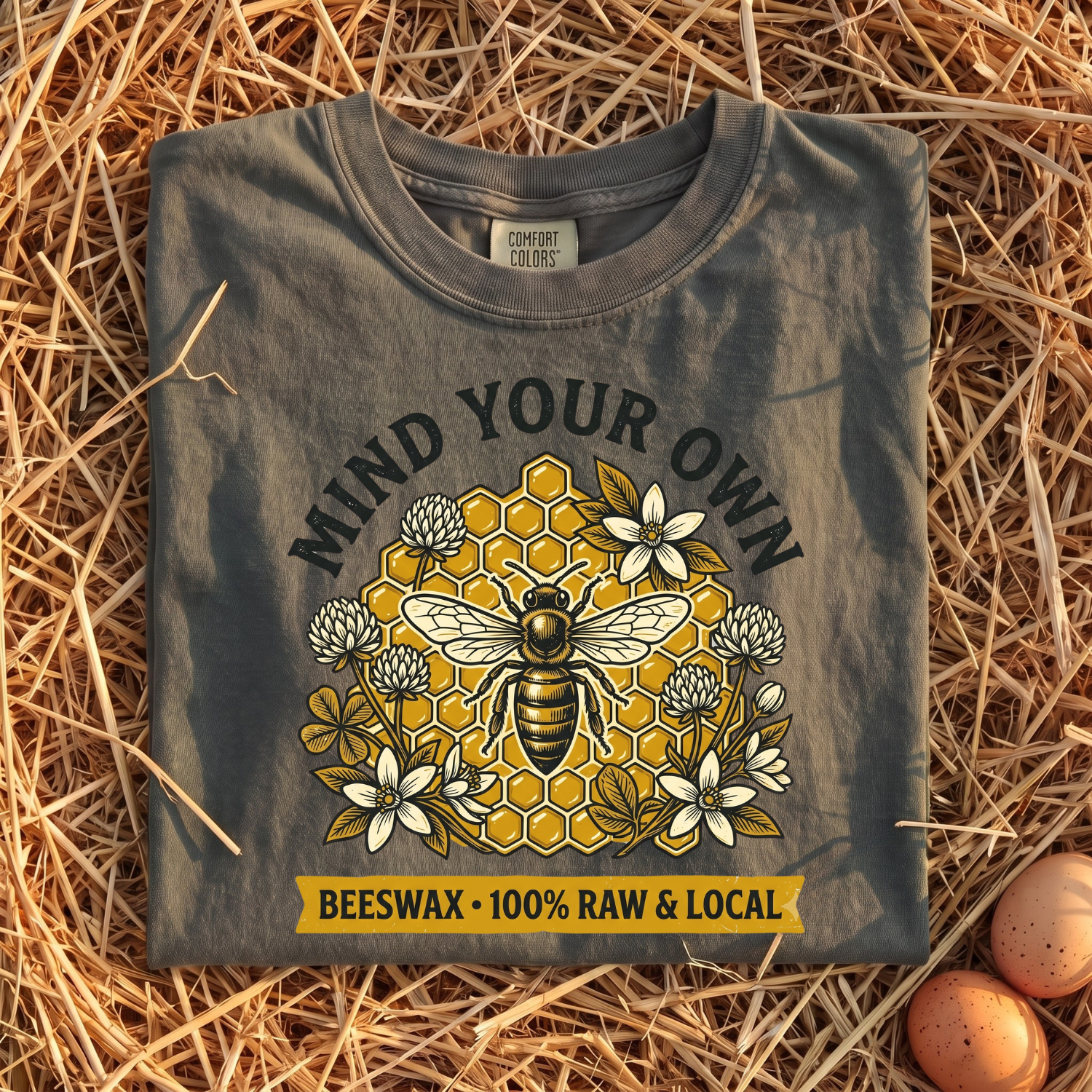 Beeswax 100% Raw & Local T-shirt