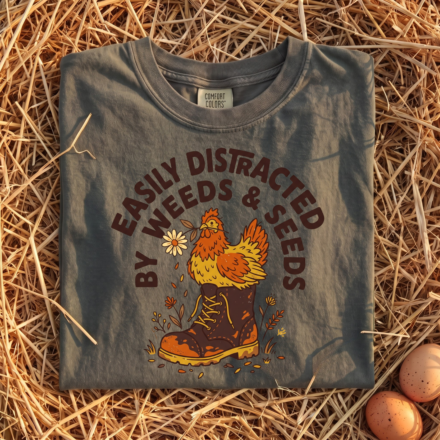 Easily Distracted By Weeds T-shirt