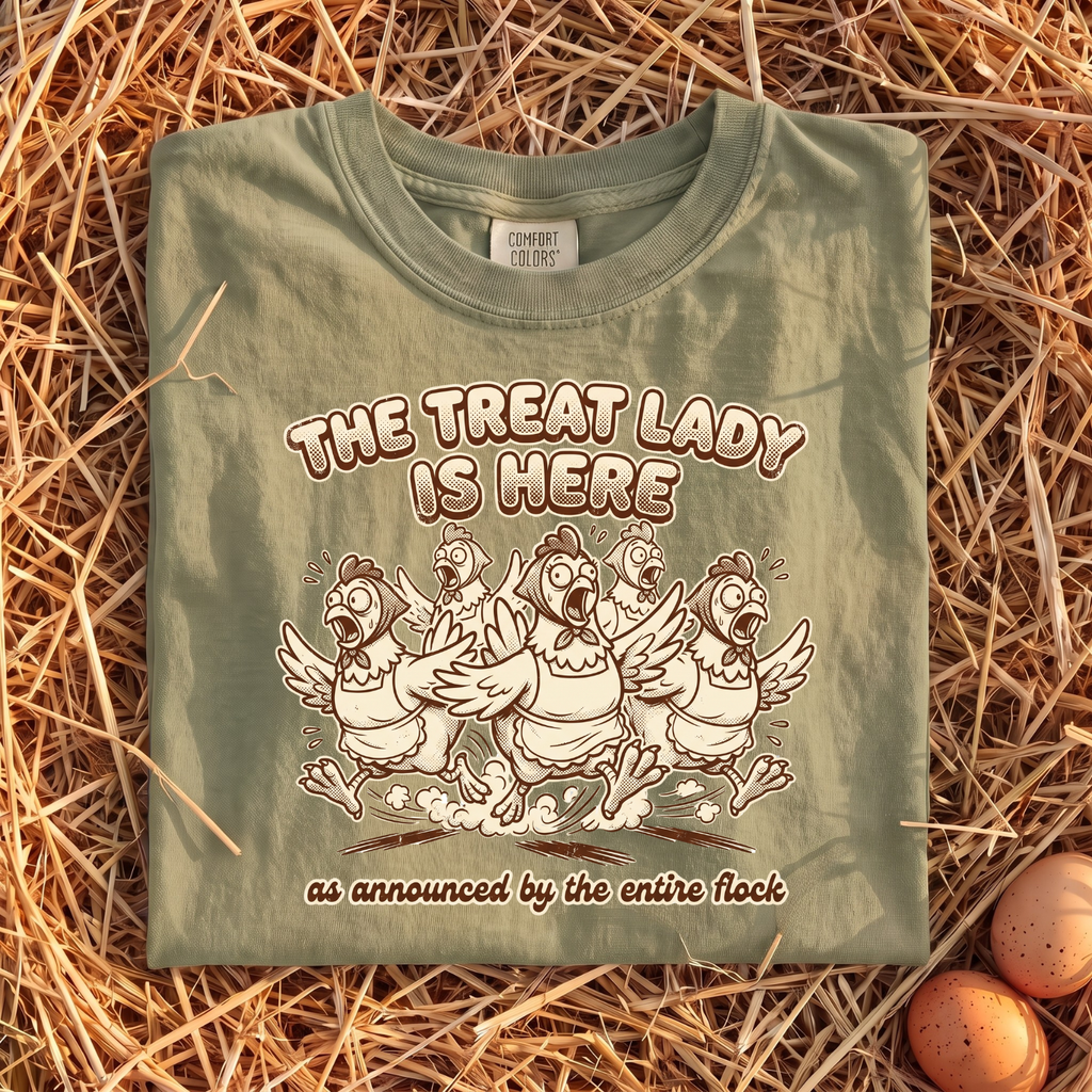 The Treat Lady Is Here T-Shirt