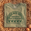 Chicken Math Survivor T-Shirt