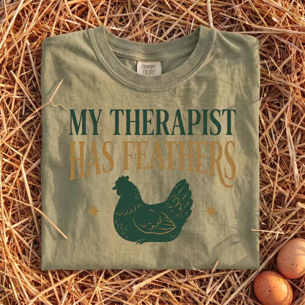 My Therapist Has Feathers T-Shirt