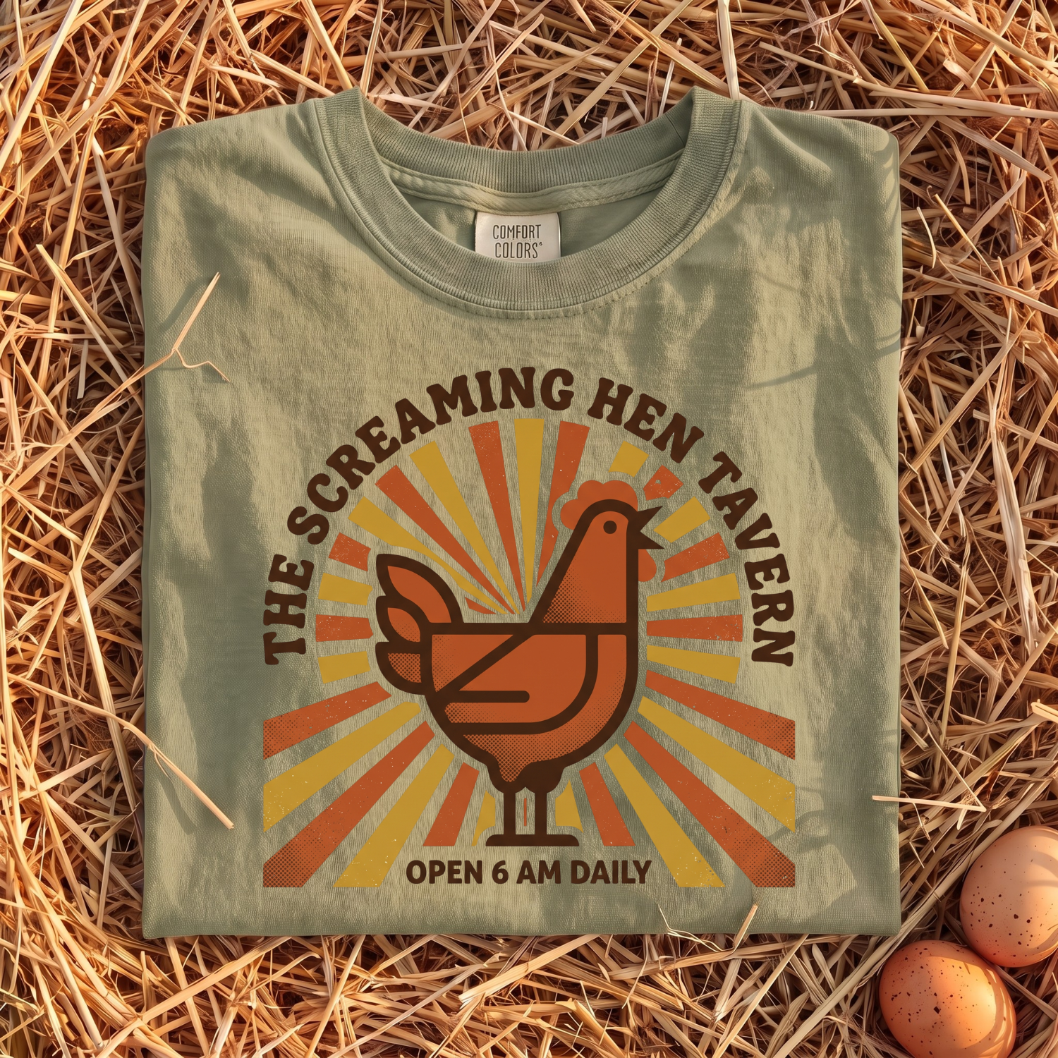 The Screaming Hen Tavern T-Shirt V2 T-Shirt
