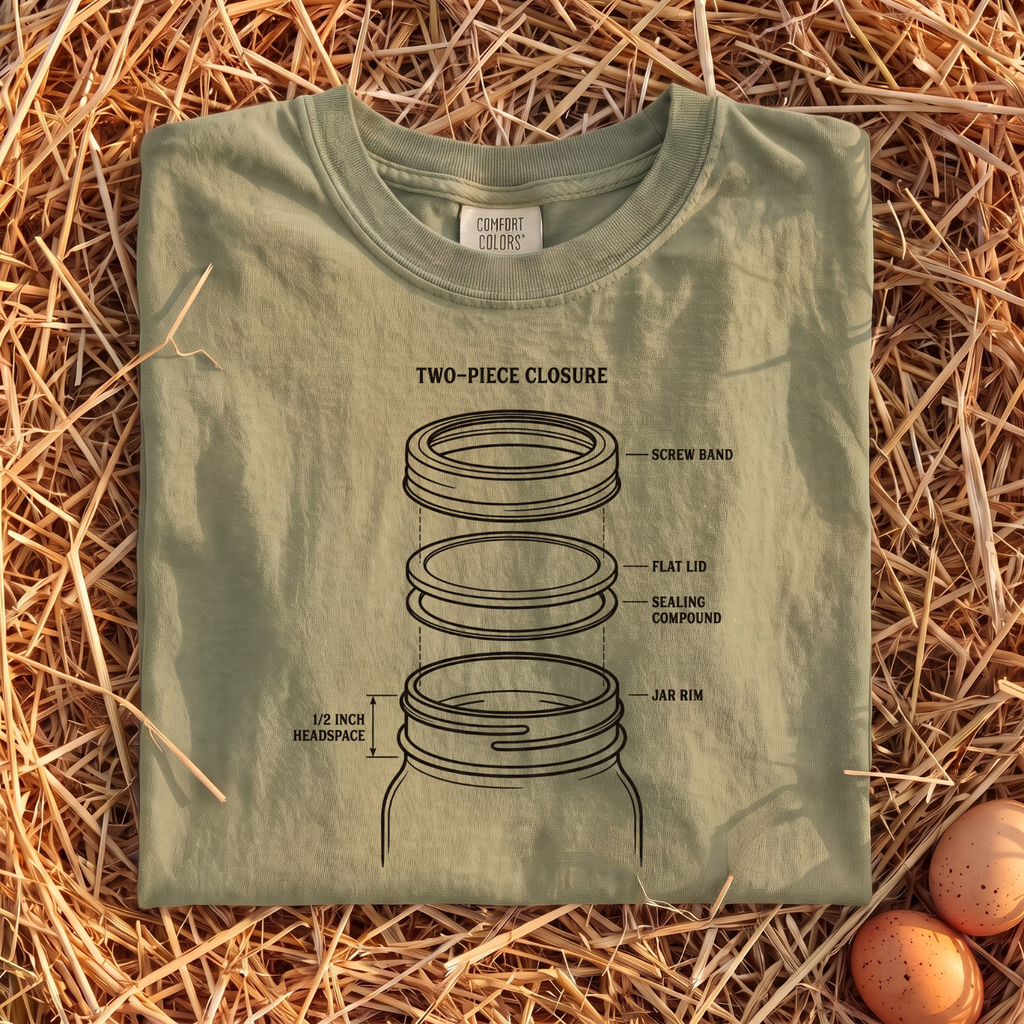 Two-Piece Closure T-Shirt
