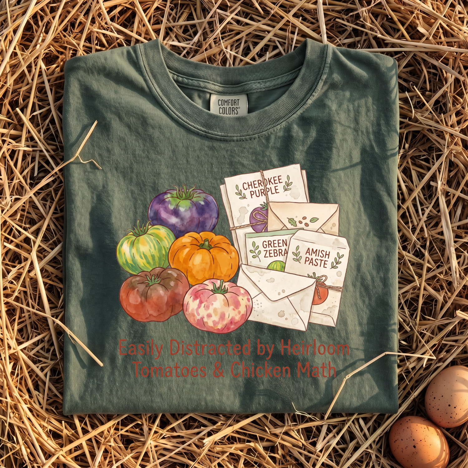 Tomatoes & Chicken Math T-shirt