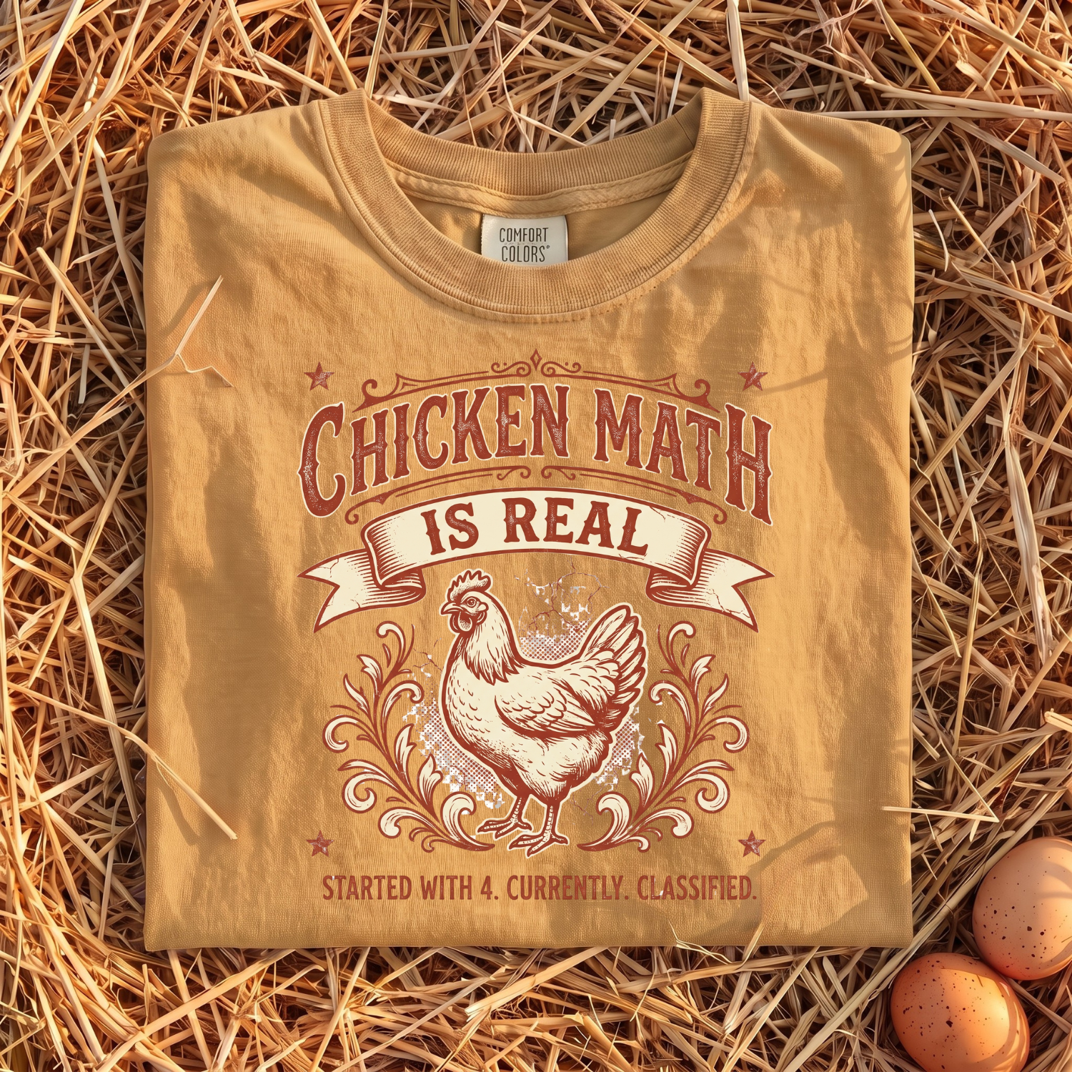 Chicken Math Is Real T-Shirt
