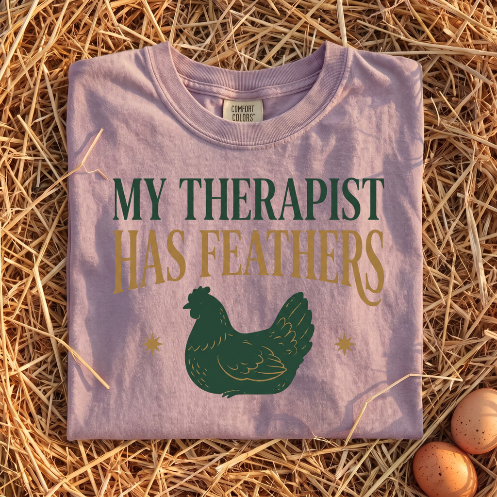 My Therapist Has Feathers T-Shirt