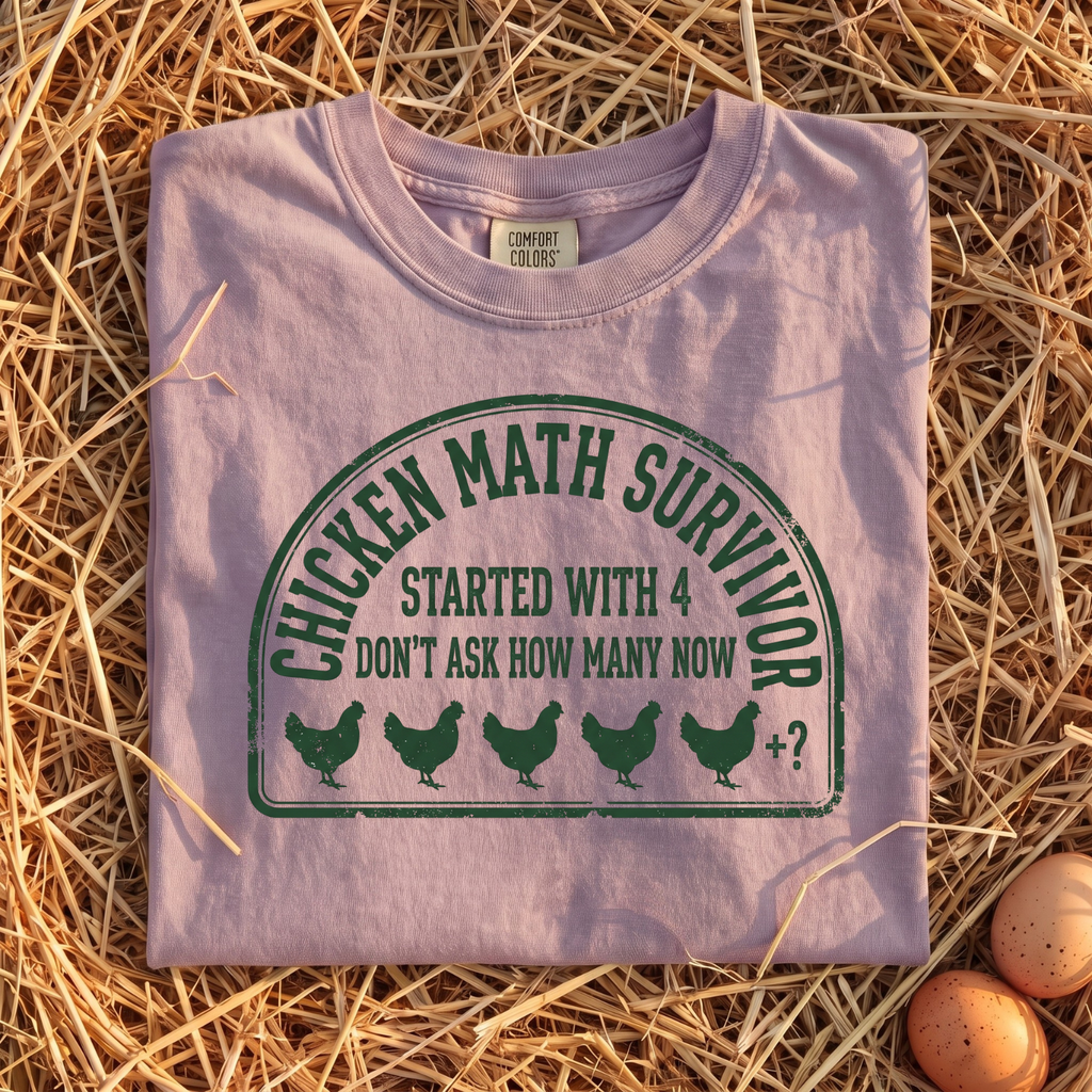 Chicken Math Survivor T-Shirt