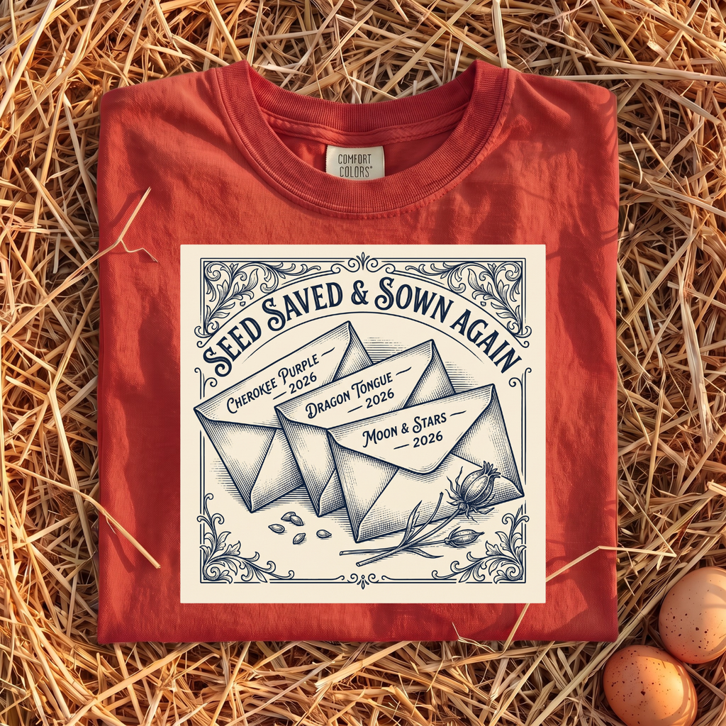 Seed Saved & Sown Again T-Shirt