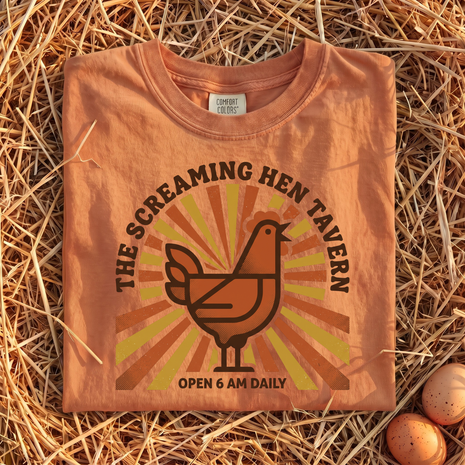 The Screaming Hen Tavern T-Shirt V2 T-Shirt