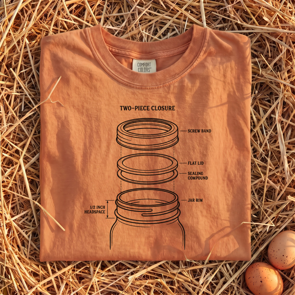 Two-Piece Closure T-Shirt
