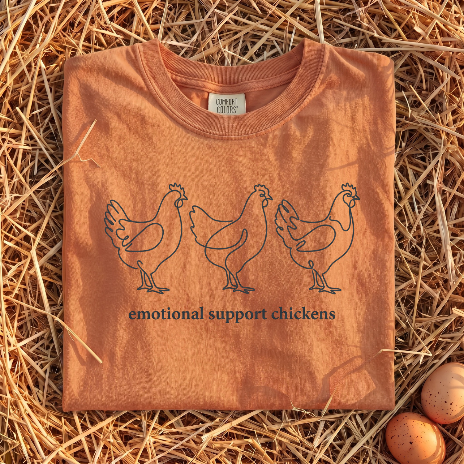 Emotional Support Chickens T-Shirt