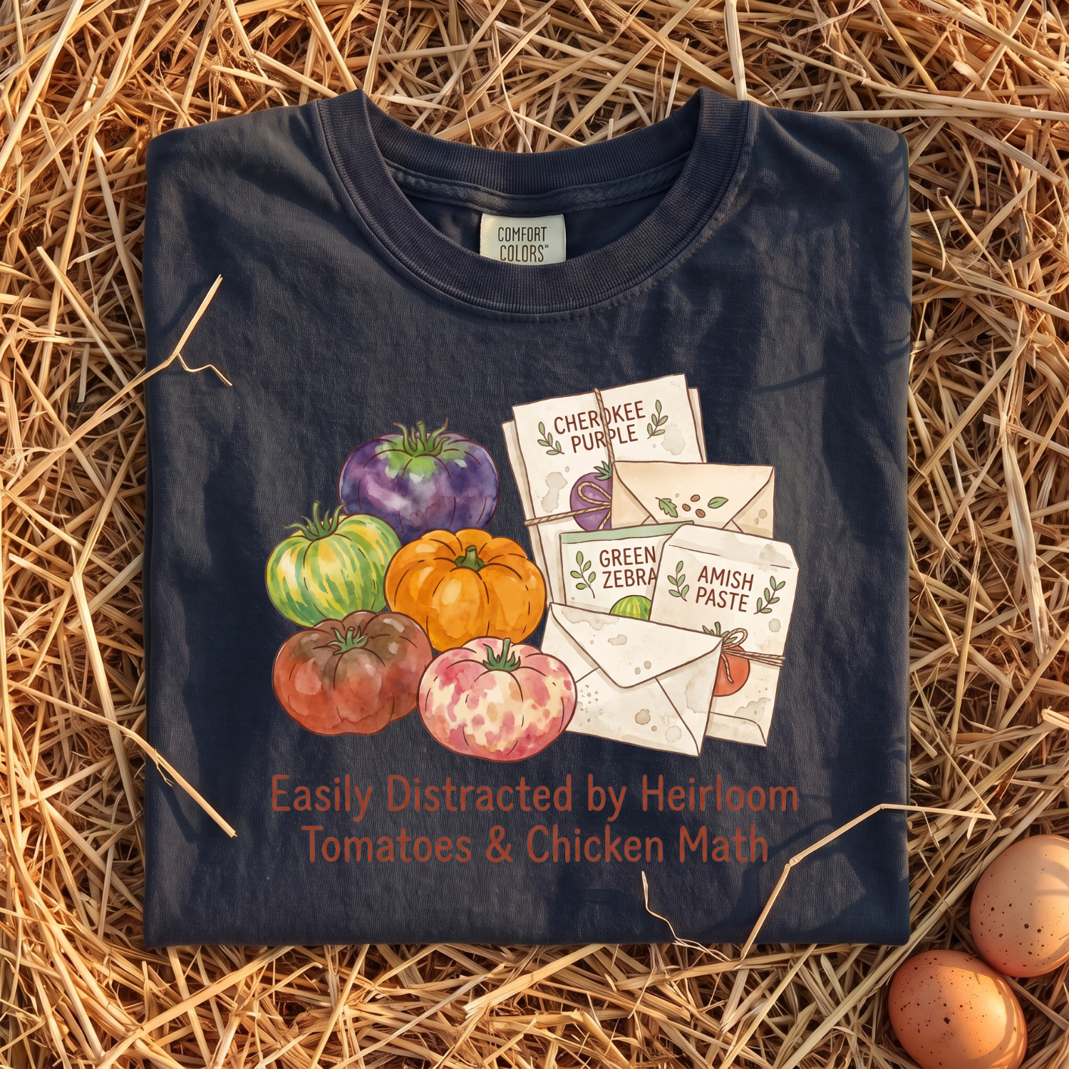 Tomatoes & Chicken Math T-shirt