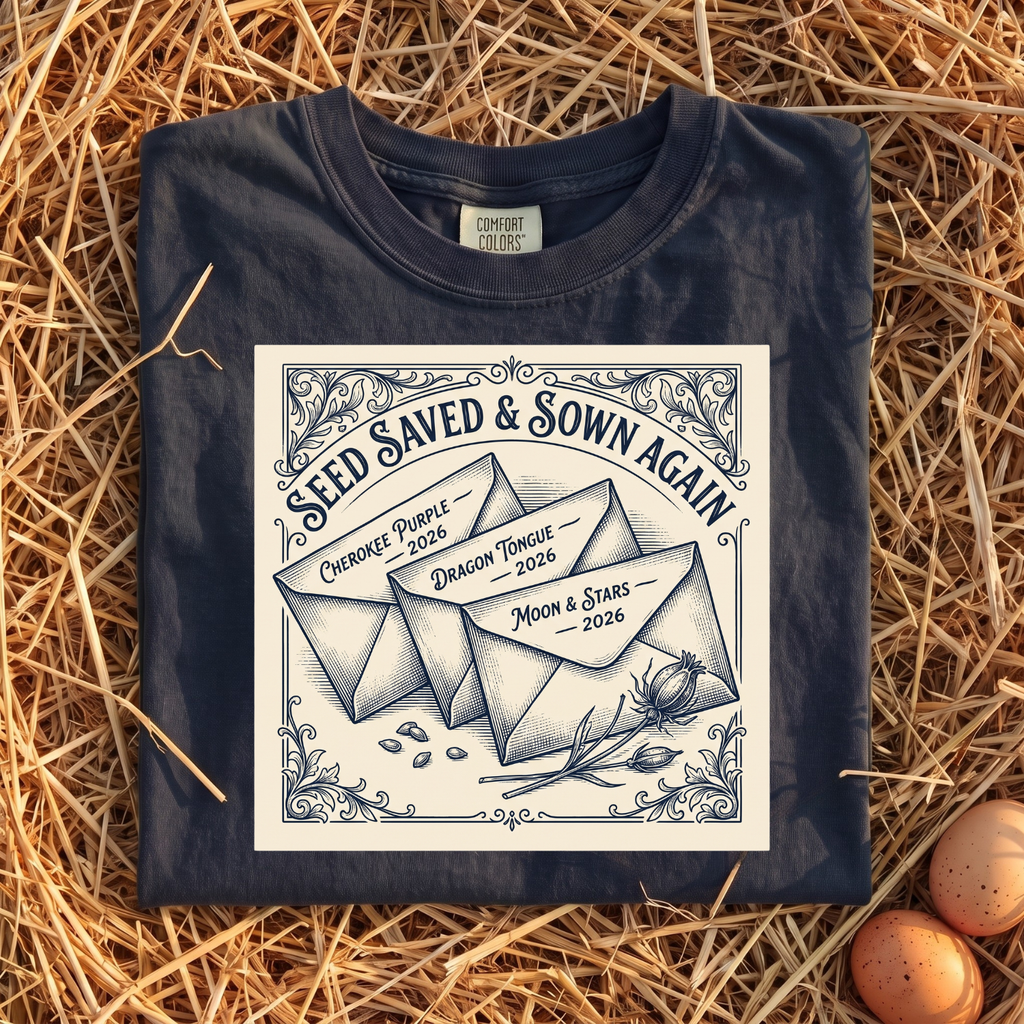 Seed Saved & Sown Again T-Shirt
