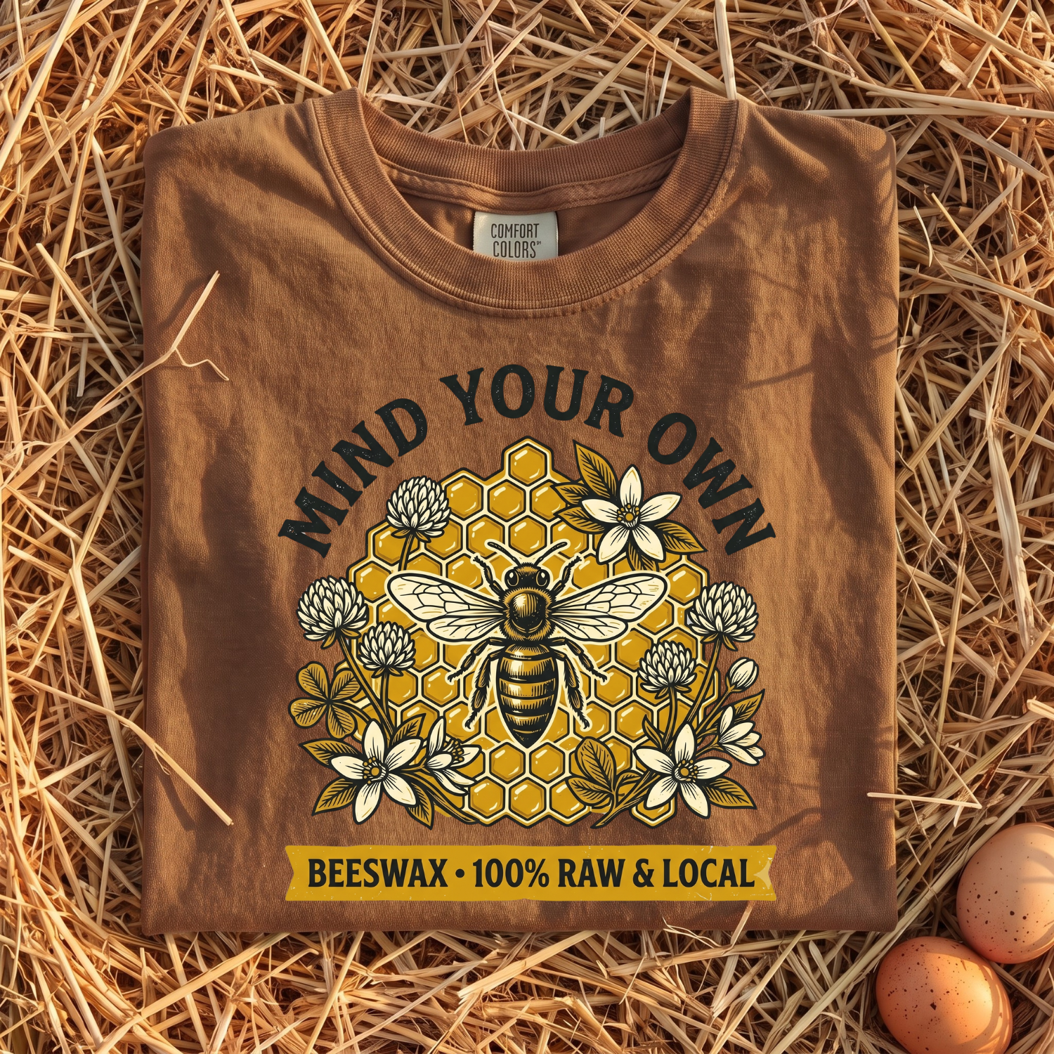 Beeswax 100% Raw & Local T-shirt