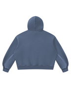 Unisex Vintage Wash Boxy Fleece Hoodie