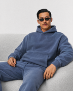 Unisex Vintage Wash Boxy Fleece Hoodie