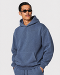 Unisex Vintage Wash Boxy Fleece Hoodie