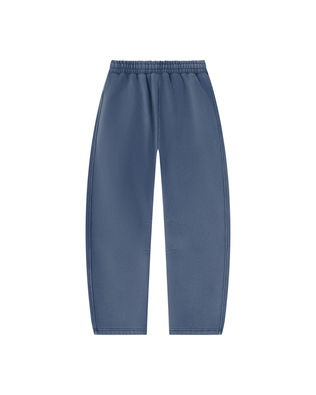 Unisex Vintage Wash Barrel Leg Fleece Sweatpants