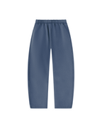 Unisex Vintage Wash Barrel Leg Fleece Sweatpants