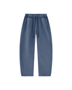 Unisex Vintage Wash Barrel Leg Fleece Sweatpants