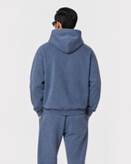 Unisex Vintage Wash Boxy Fleece Hoodie